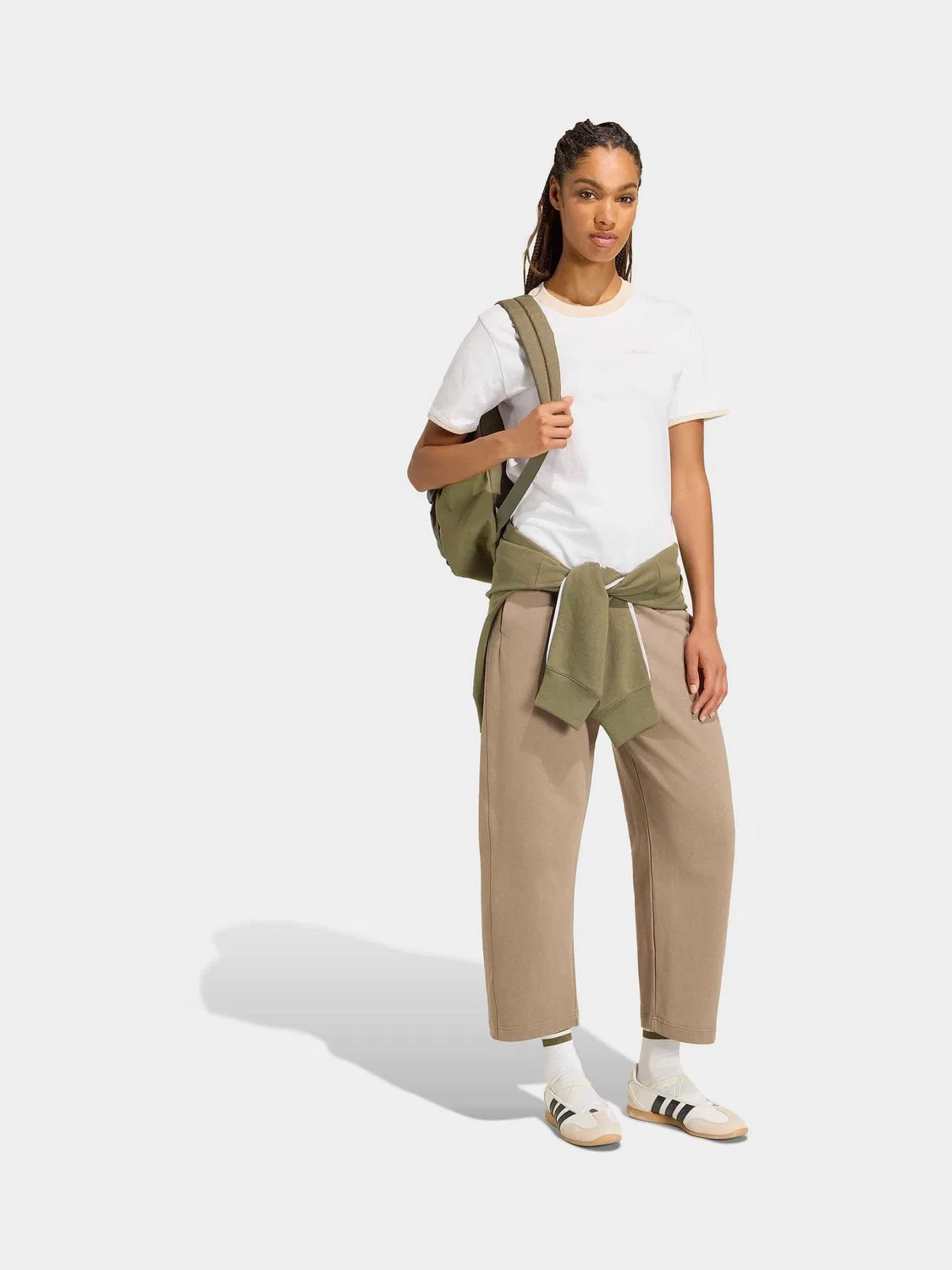 Футболка с вышивкой Seasonal Essentials Colourpop adidas, сиренево-фиолетовый — фото 3