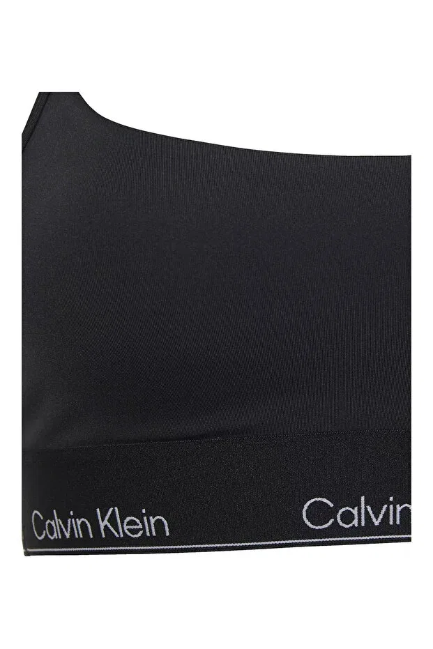 Женский спортивный бюстгальтер с быстросохнущей тканью Calvin Klein, Black — фото 3