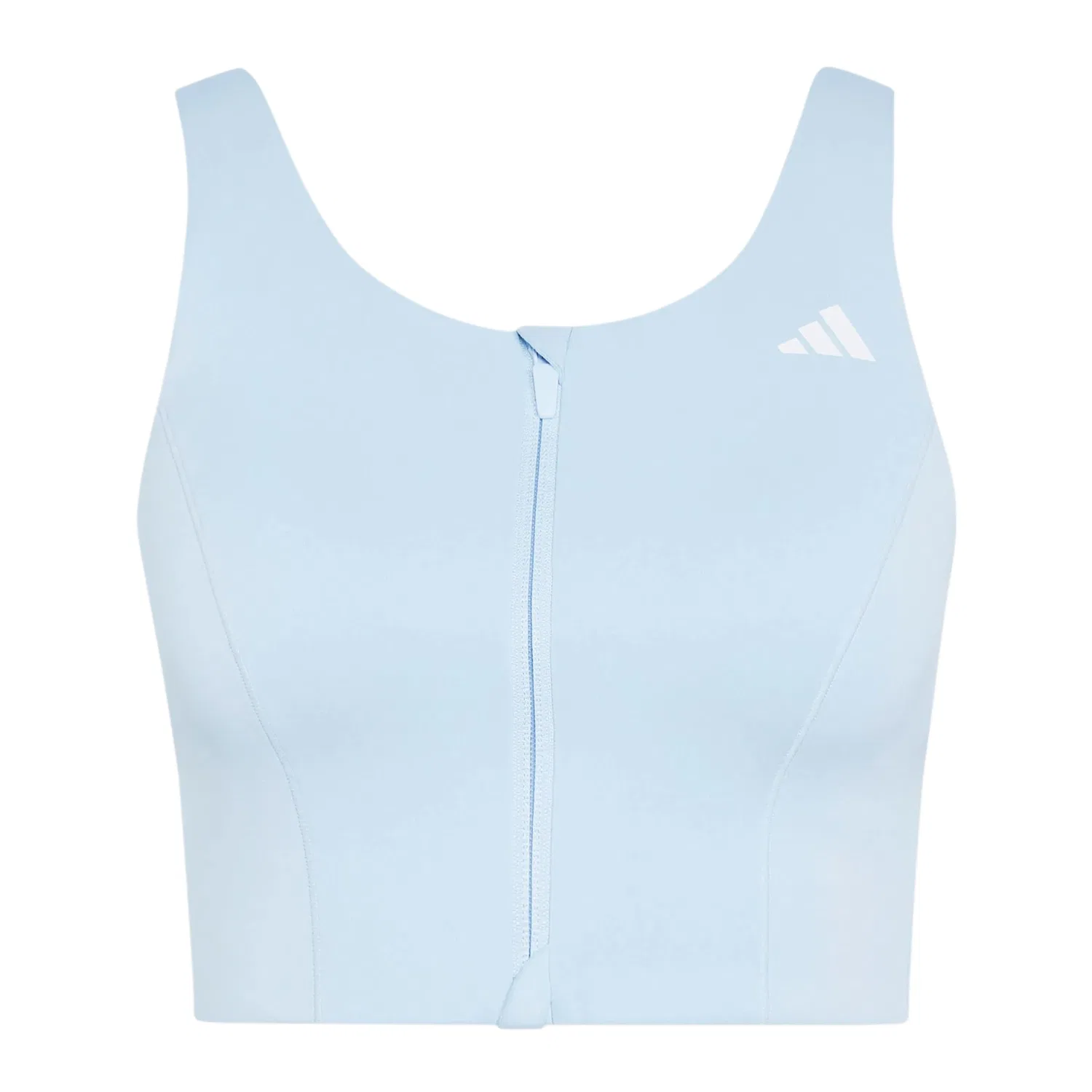 Женское спортивное белье с круглым вырезом Climacool Crystal Blue/White, Adidas