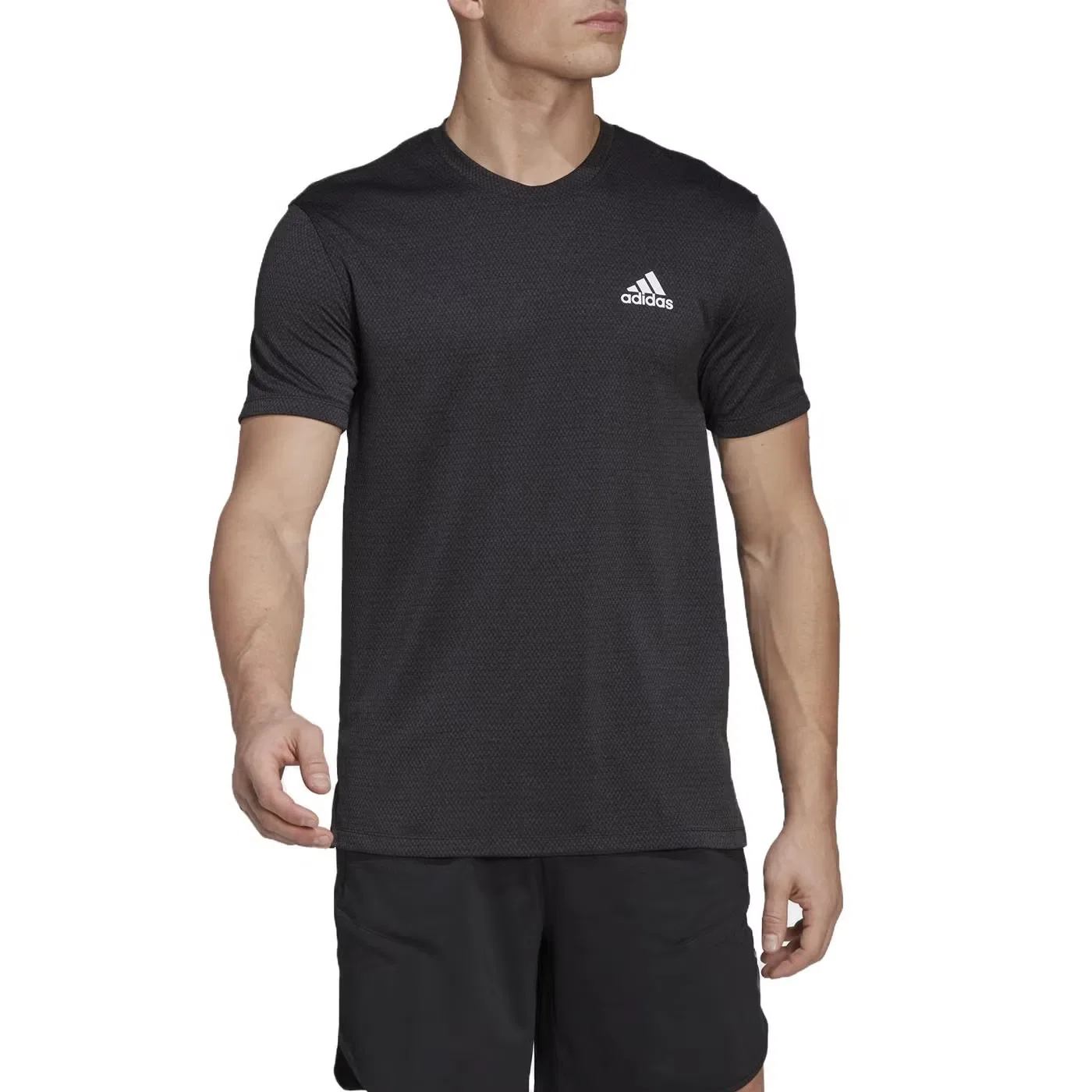 Футболка тренировочная с технологией HEAT.RDY Adidas, черный — фото 2