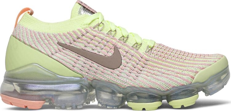 

Кроссовки Nike Wmns Air VaporMax Flyknit 3 'Barely Volt Pink', желтый