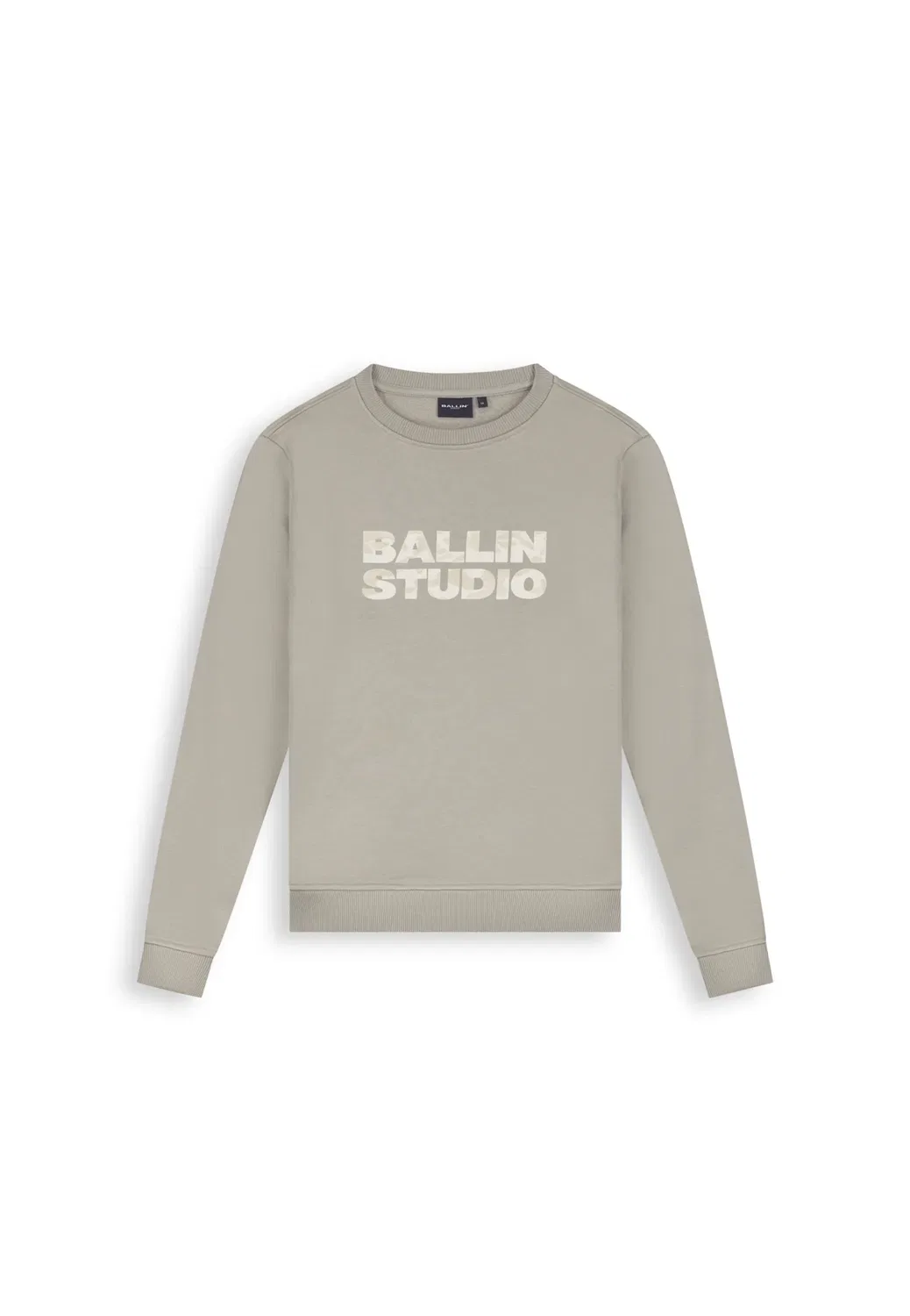 Свитера с круглым вырезом и длинными рукавами стандартного кроя Ballin, Taupe — фото 4