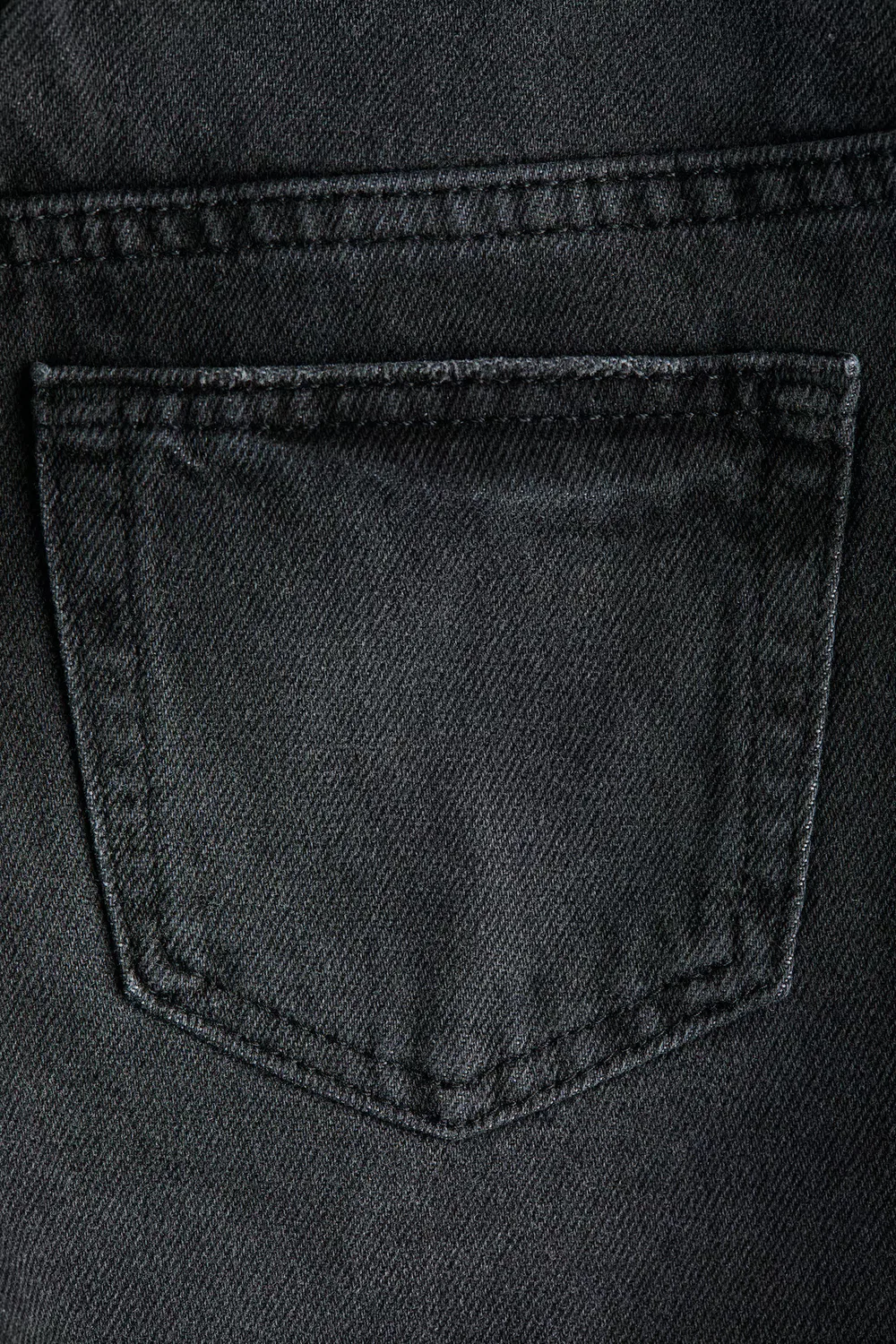 Джинсовые шорты свободного кроя H&M, Denimschwarz — фото 3