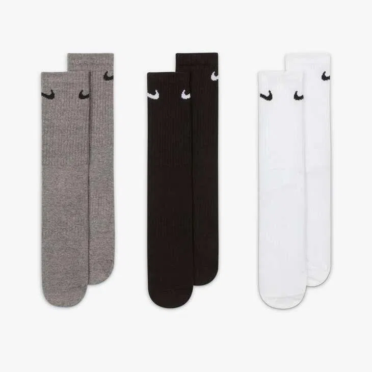 Мужские спортивные носки с технологией Dri-FIT Nike Everyday Lightweight Crew, Nike, Цвет Grau — фото 2