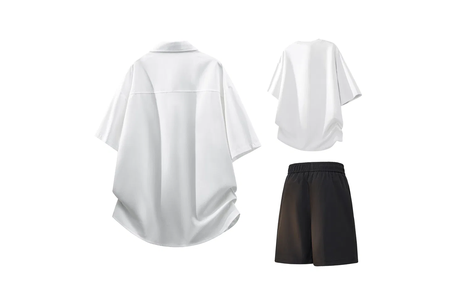 Детский комплект из футболок с принтом, Shirt Matching Set, WARRIOR — фото 4