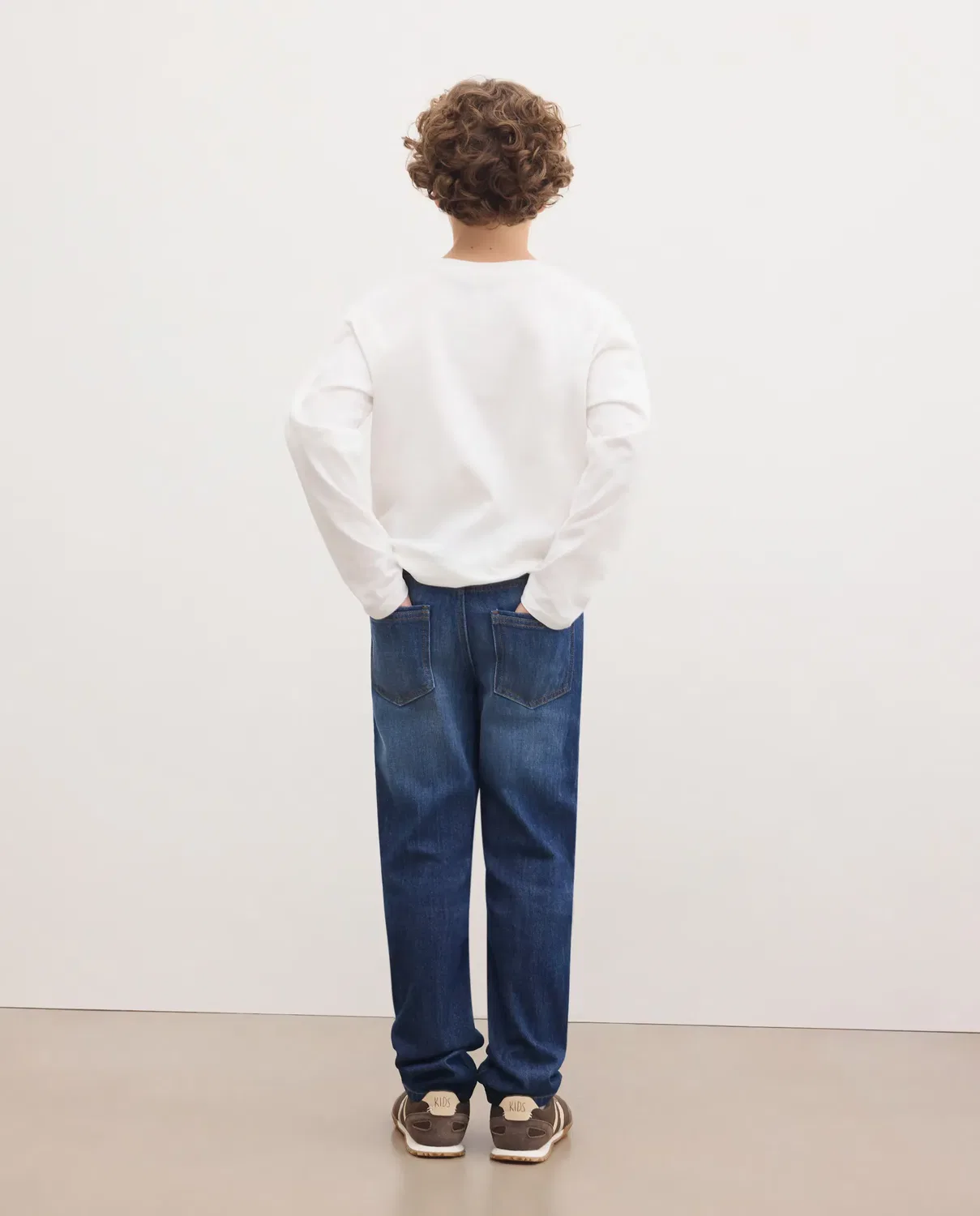 Детские джинсы для мальчиков slim fit Kids El Corte Inglés, Azul Suave — фото 3