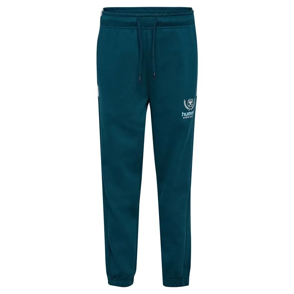Детские спортивные штаны свободного кроя Hummel Loose Blocked BTS, Blue