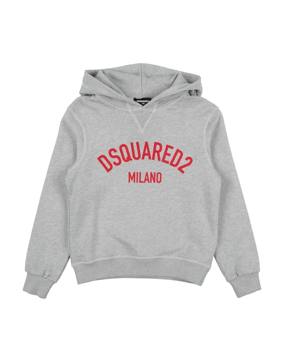 Свитшот с капюшоном Dsquared2, серый
