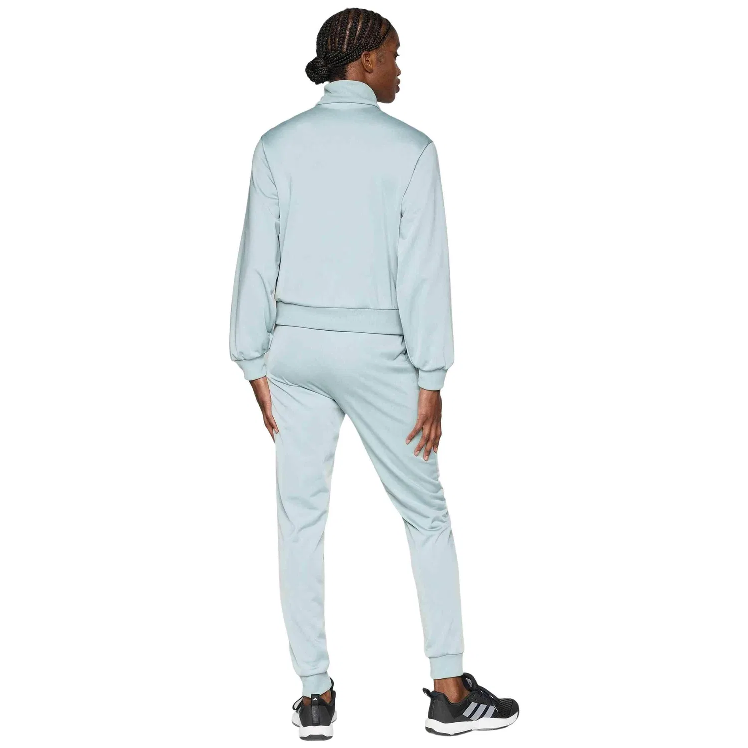 Женский спортивный костюм из футера Feelcozy Track Suit Adidas, Hellblau — фото 3
