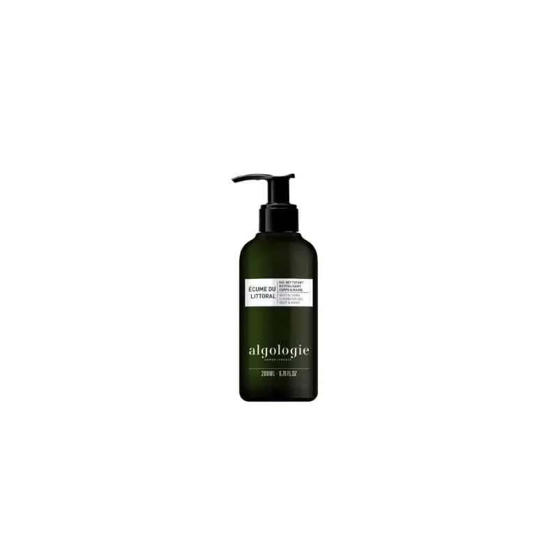 Очищающий гель для тела и рук ALGOLOGIE Écume du Littoral Vitalising Cleansing Gel, 200 мл
