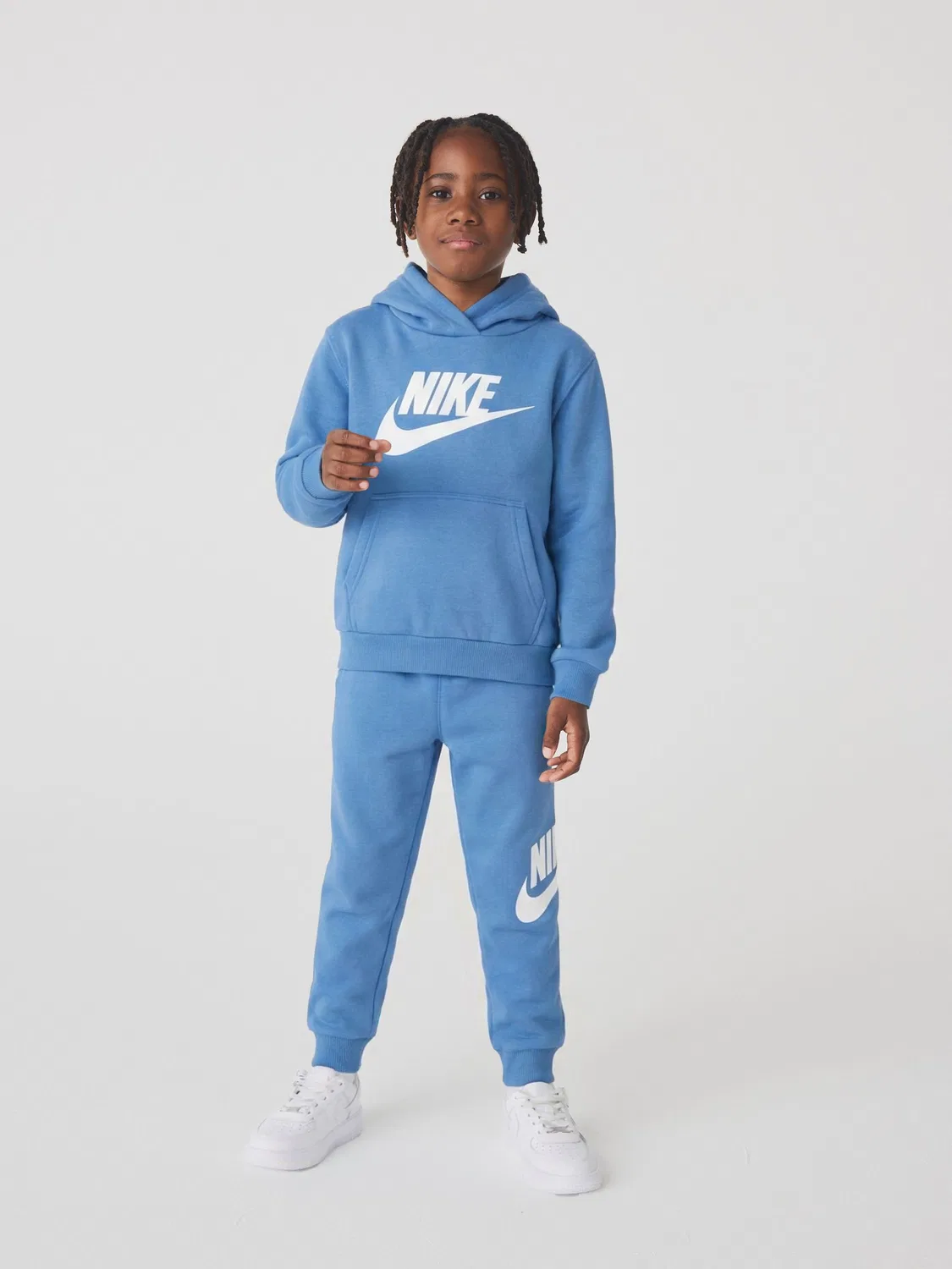 Костюм спортивный, флисовый, Club Nike, Blue Sky