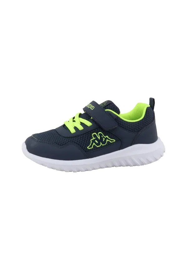 Кроссовки с принтом Trainers Kappa navy, Lime, темно-синий — фото 2