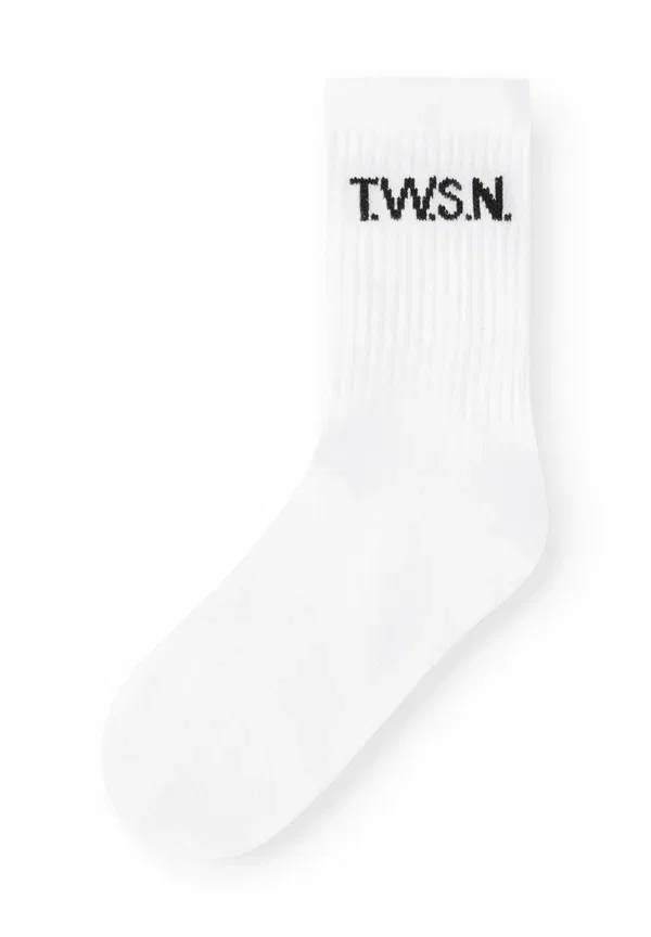Носки хлопковые S 7 pack logo - socks Two Soon Bright White, белый — фото 2