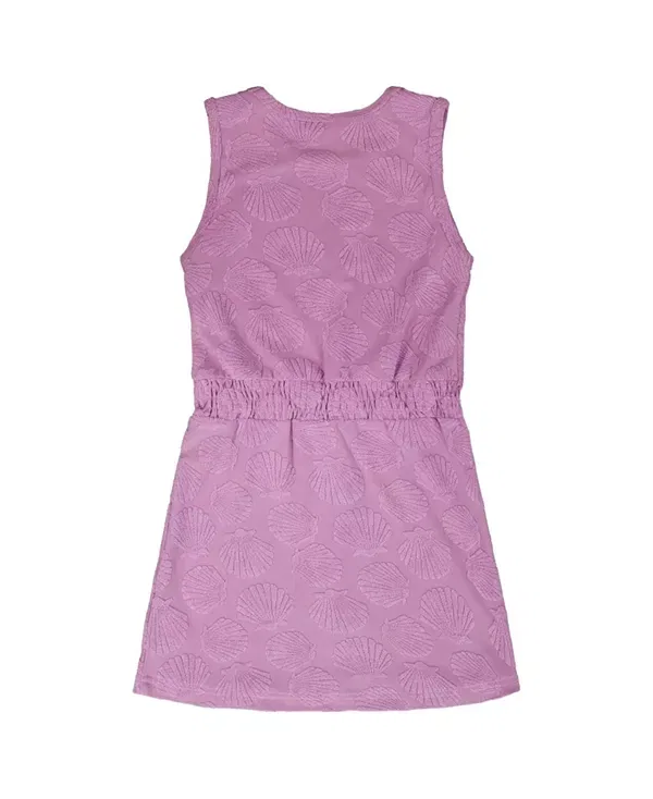 Детское пляжное платье из махры без рукавов Deux Par Deux, Lilac — фото 3