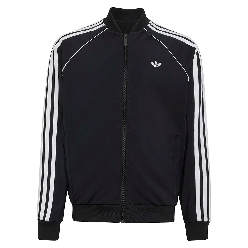 Худи на молнии Adidas Originals, черный — фото 3