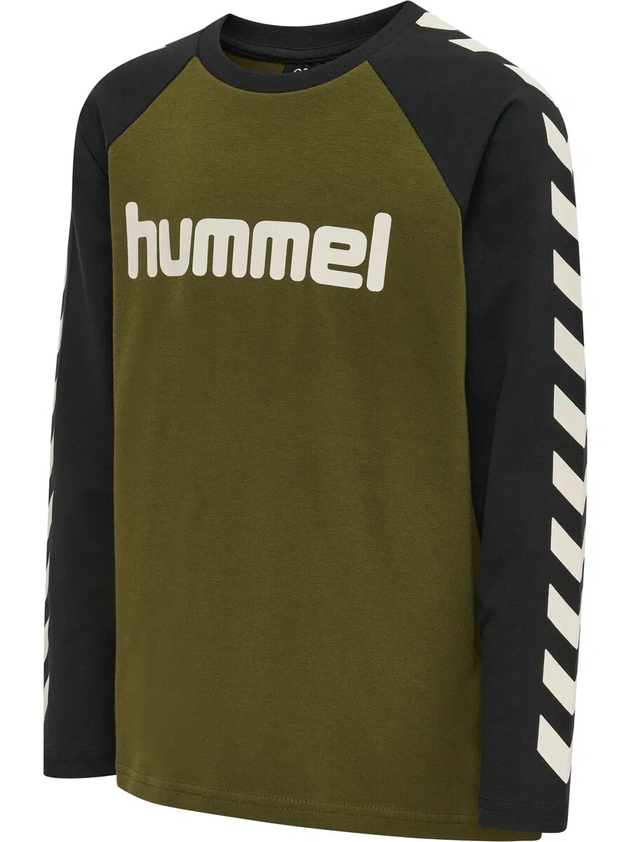 Рубашка Hummel темно-зеленого цвета — фото 3