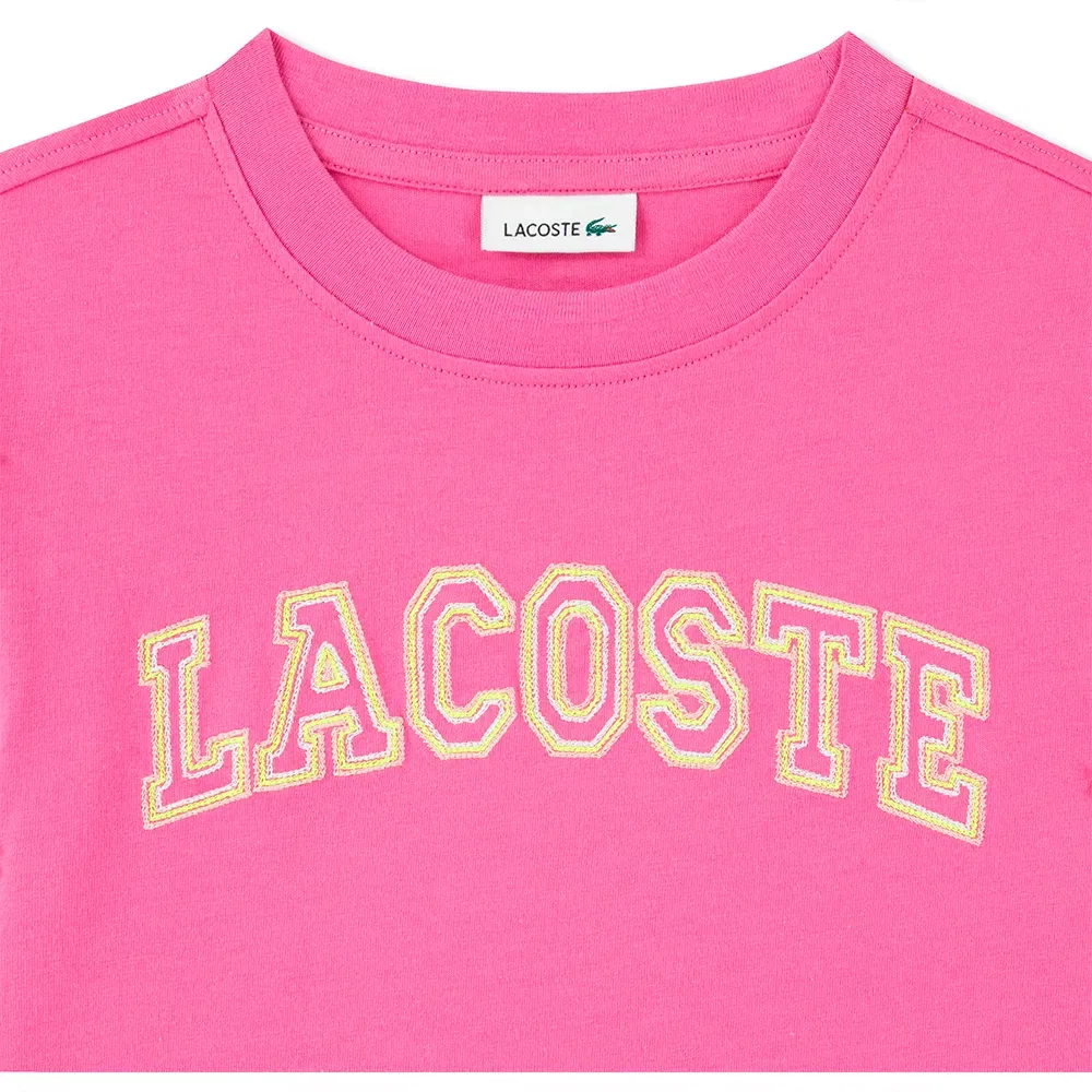 Футболка Lacoste 847585, розовый — фото 4