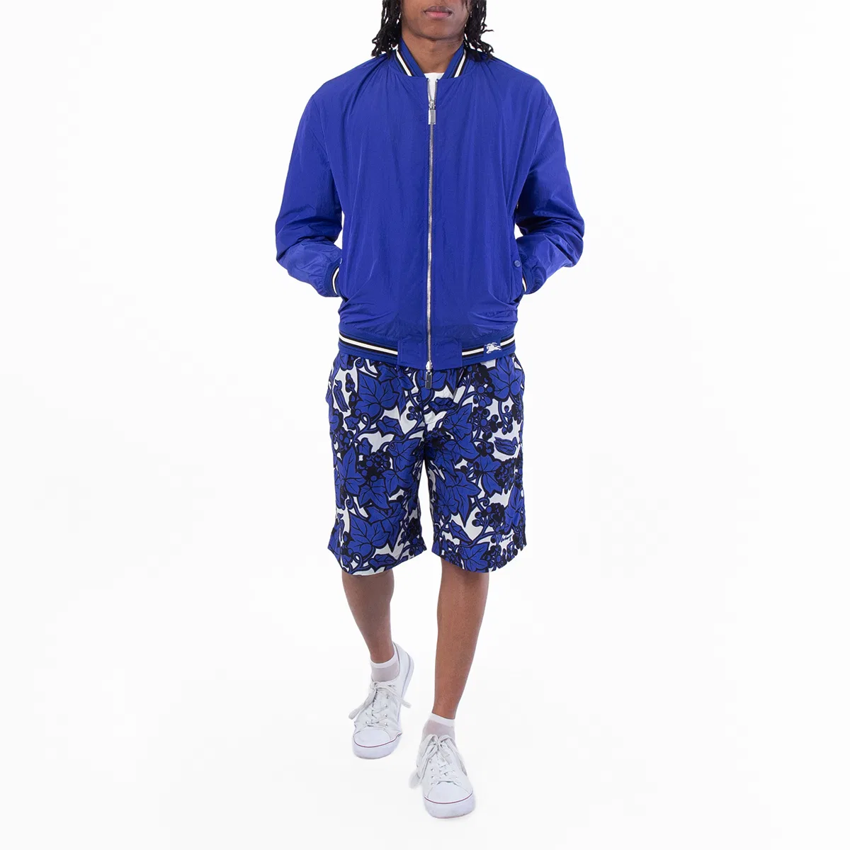 Шорты с принтом Ivy Printed Nylon Burberry, Knight Ip Pattern — фото 4