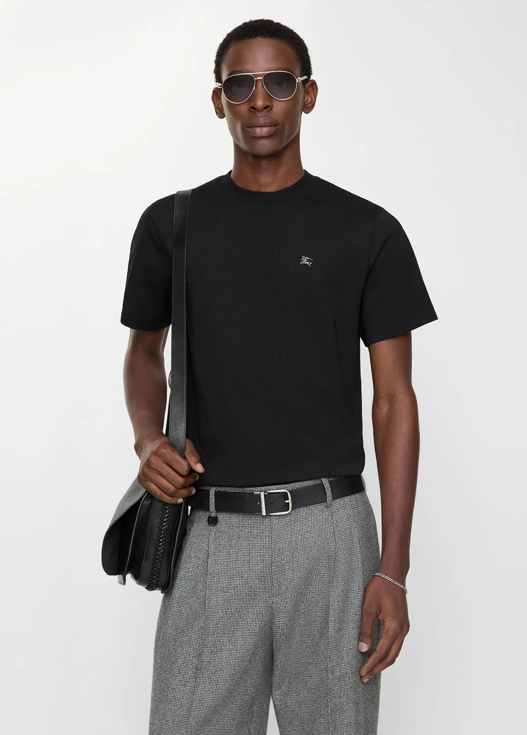 Футболка Metal Ekd Cotton Burberry, черный — фото 2