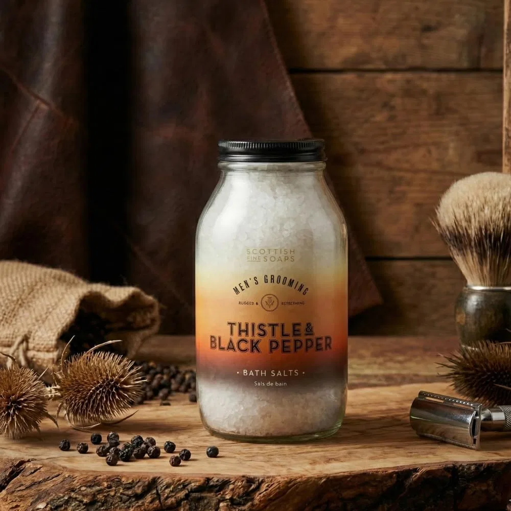 Соль для ванны Thistle & Black Pepper, Scottish Fine Soaps, 500 г — фото 4