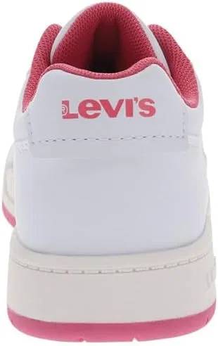 Детские кроссовки для мальчиков Lo Jolla Levi's, White/Fuschia/Coral — фото 3