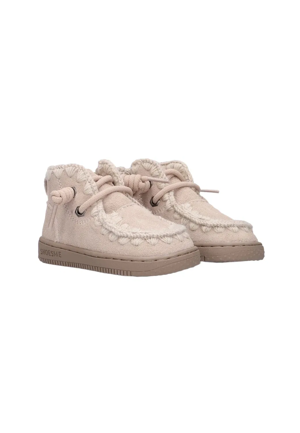 Кроссовки Meisjes hoge bn26w030. - детская обувь Shoesme, Beige — фото 2