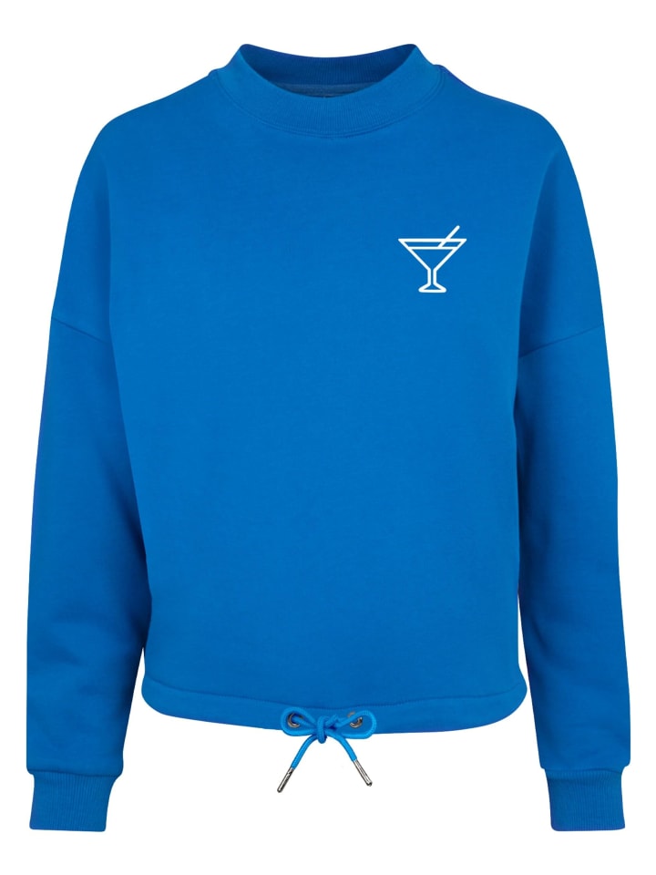 

Толстовка Merchcode Rundhalsausschnitt, цвет cobalt blue