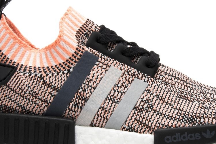Кроссовки Adidas Wmns NMD_R1 Primeknit 'Sun Glow', розовый — фото 3