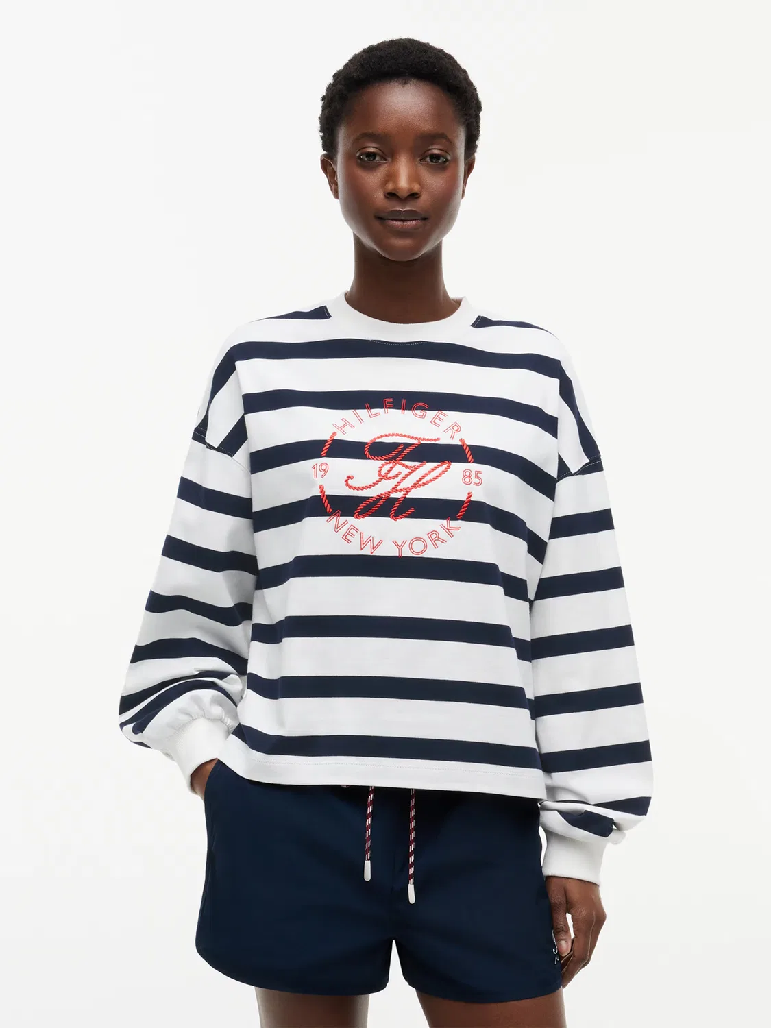Рубашка Tommy Hilfiger ROUNDAL белого цвета — фото 2