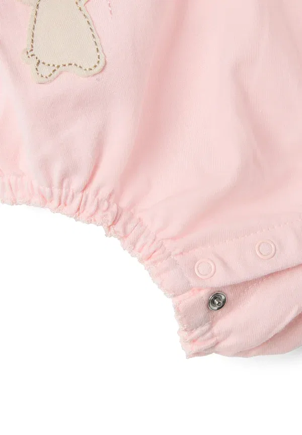 Боди с застежкой на кнопки Ovs light pink, светло-розовый — фото 4