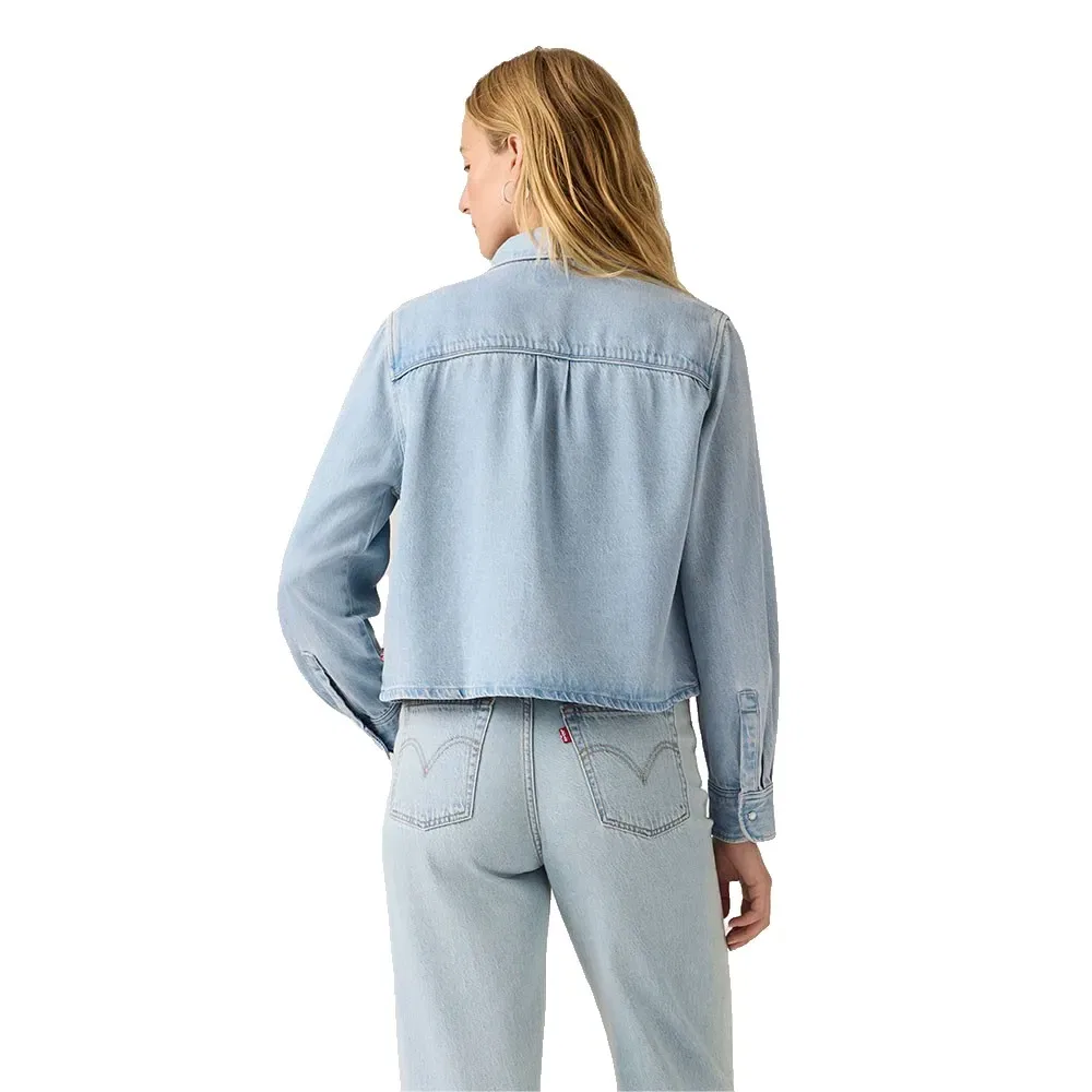 Женская рубашка с длинным рукавом Logan Levi's, Blue — фото 2