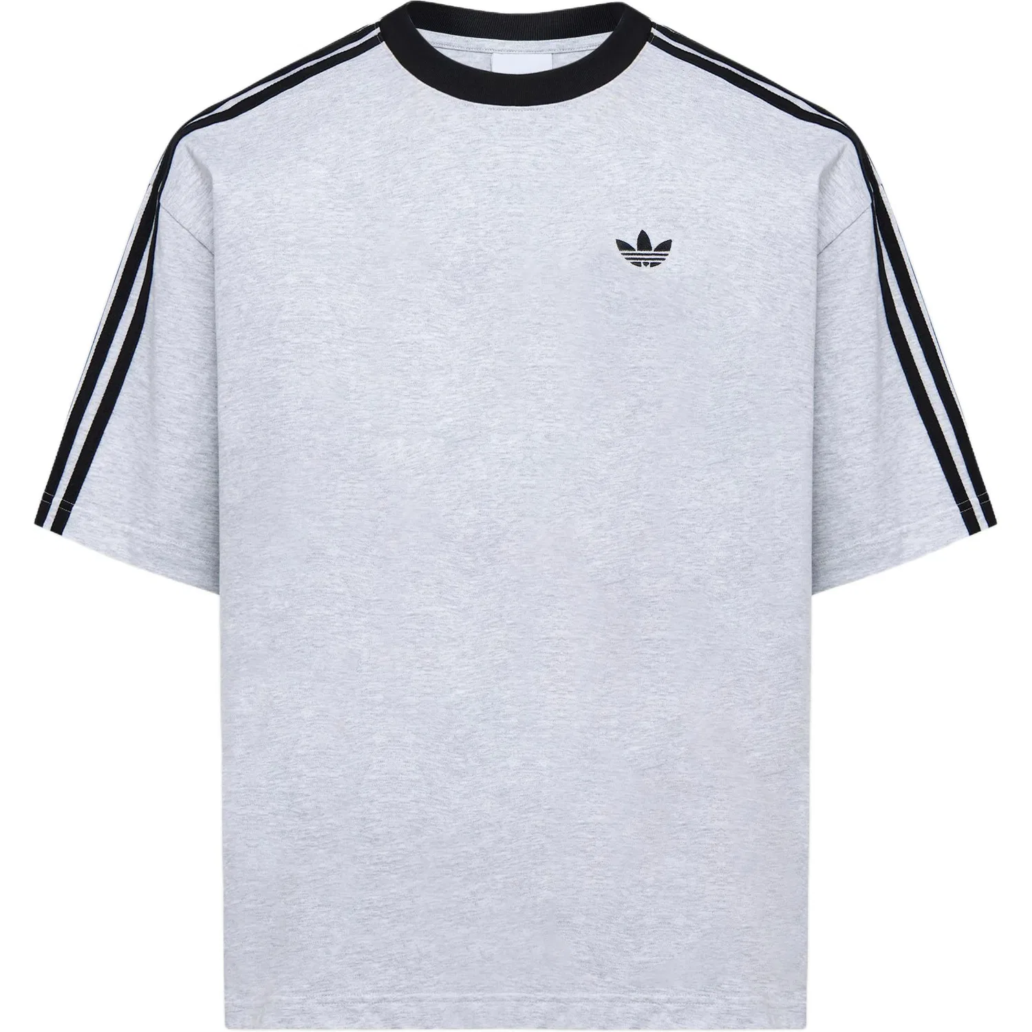 Мужская футболка хлопковая Adidas Originals, Light Heather Gray