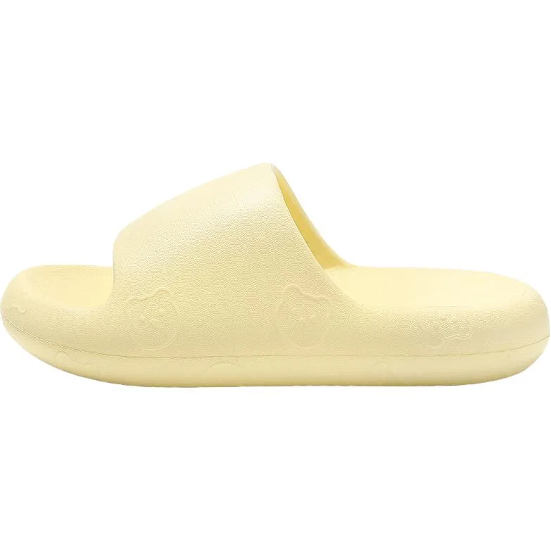 Детские домашние тапки-шлепанцы с принтом EVA Yellow Soft Bear Red Bean, Yellow