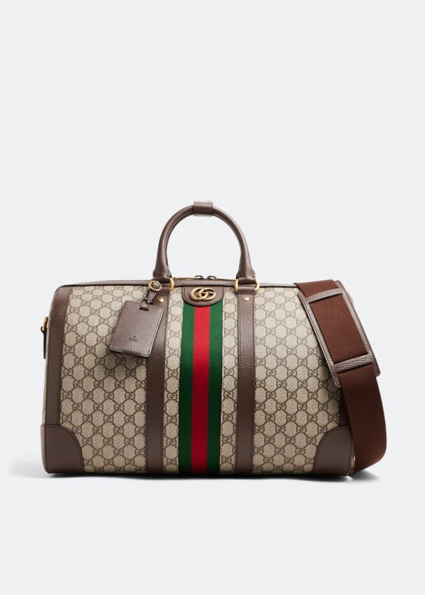 

Сумка GUCCI Savoy small duffle bag, бежевый