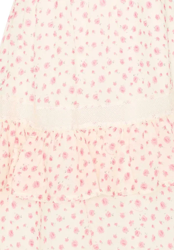 Юбка кружевная Casual - a-line skirt Philosophy Di Lorenzo Serafini, розовый — фото 3