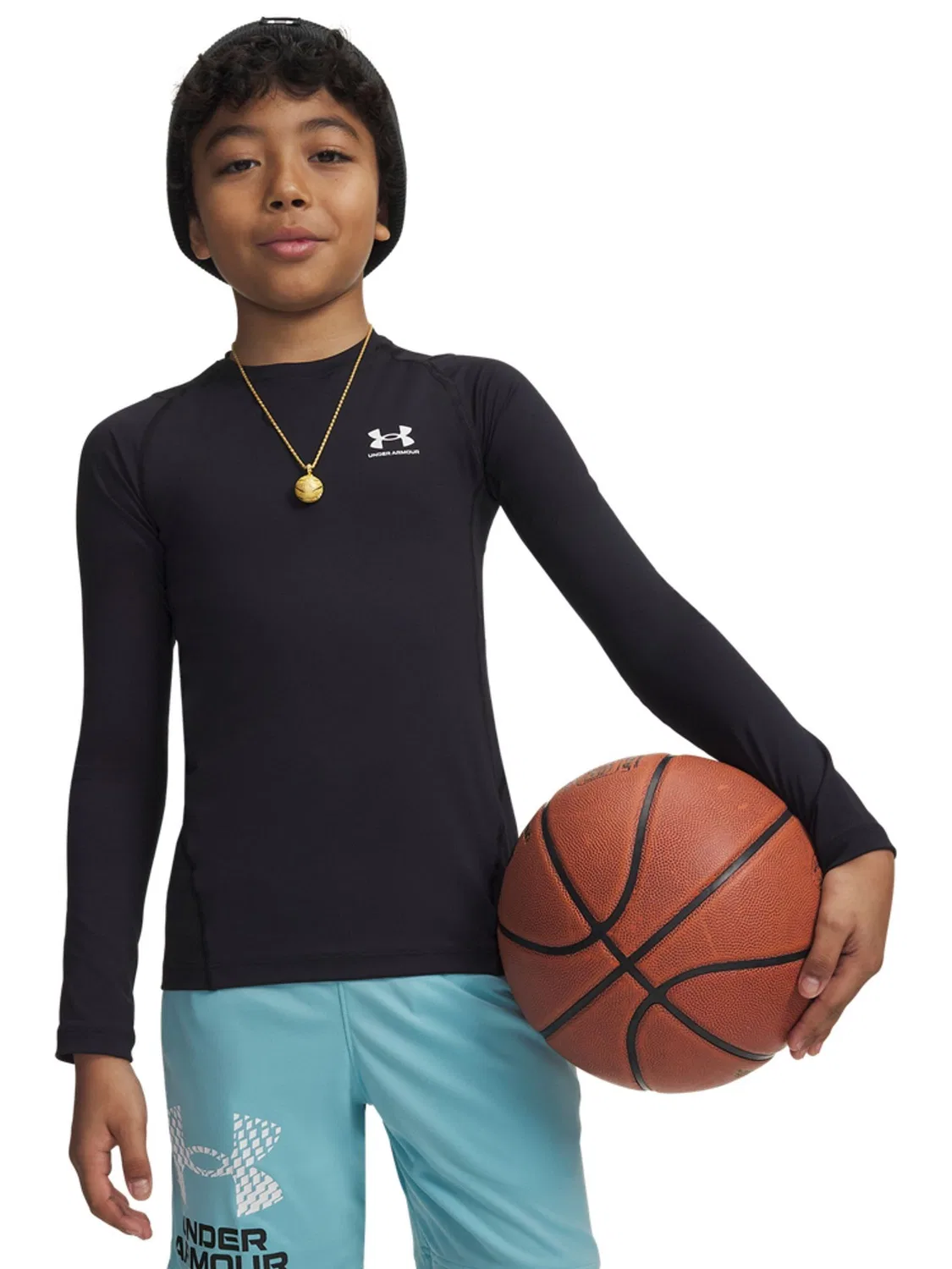 Футболка с длинным рукавом Under Armour HeatGear, Black