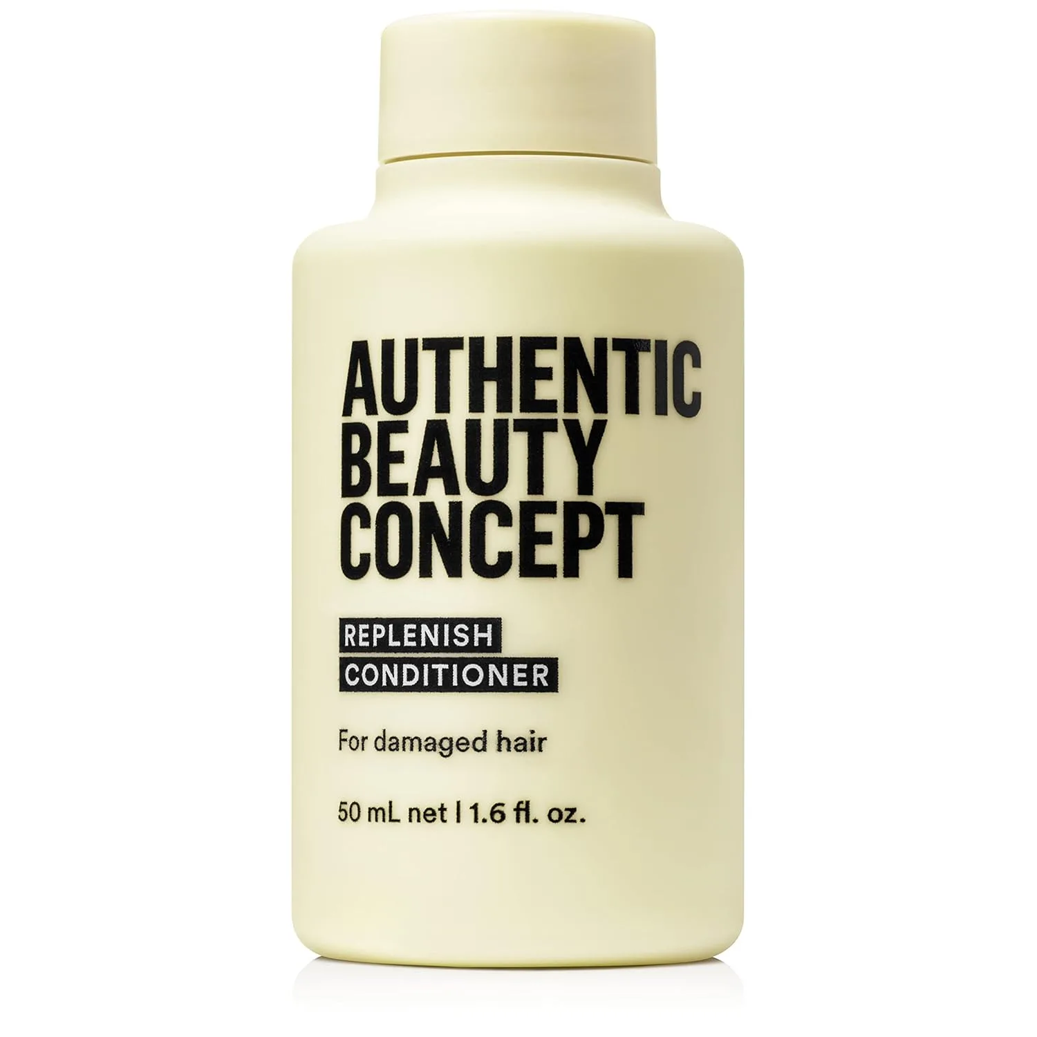 Кондиционер Authentic Beauty Concept Replenish | Для поврежденных волос | Запечатывает кутикулу поврежденных волос | Веганский продукт, не тестируется на животных | Без силиконов 47, 3 мл (.)