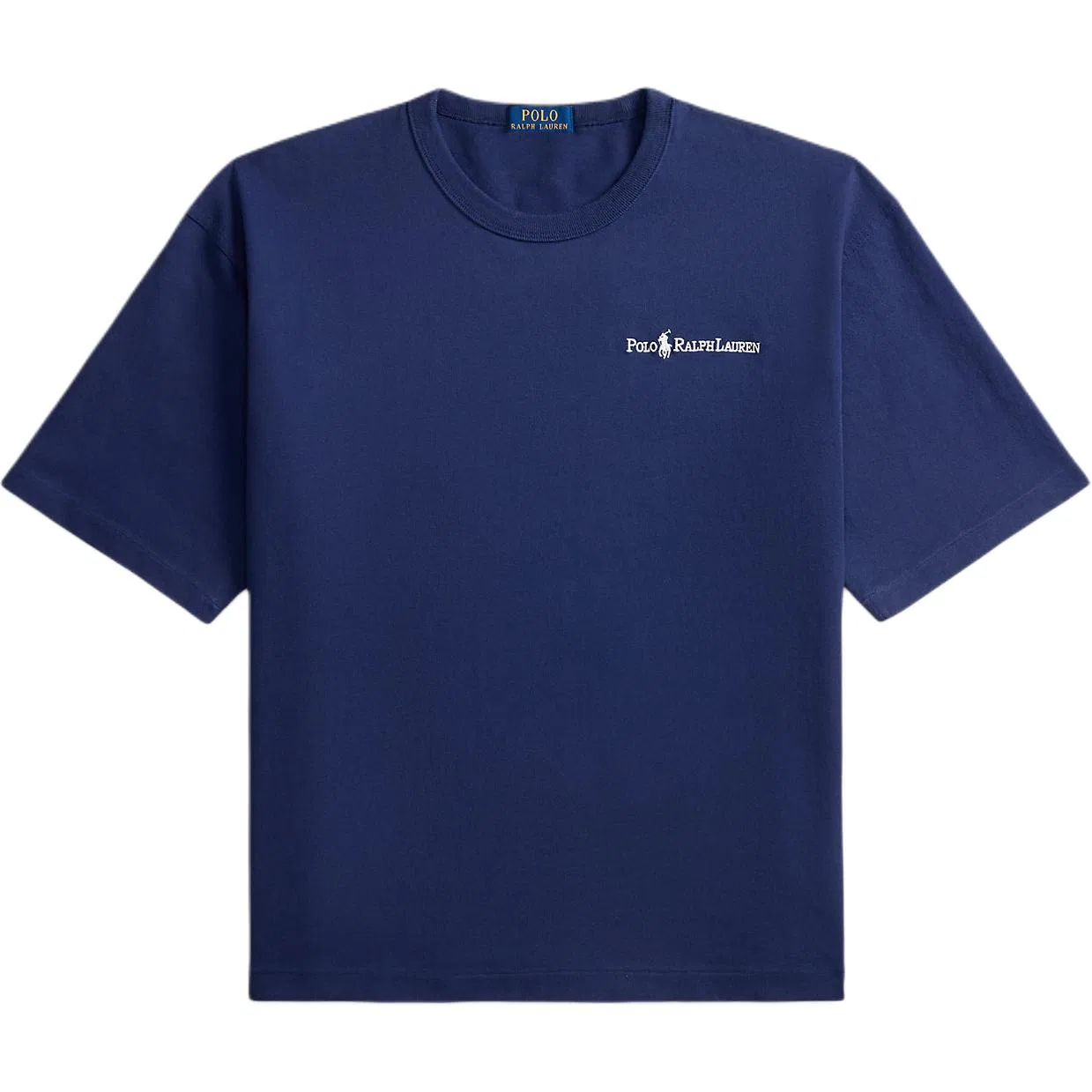 Мужская футболка свободного кроя Deep Cobalt Blue, Polo Ralph Lauren