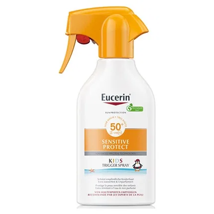 Солнцезащитный спрей для детей Eucerin Sun Kids Sensitive Protect SPF50, 250 мл