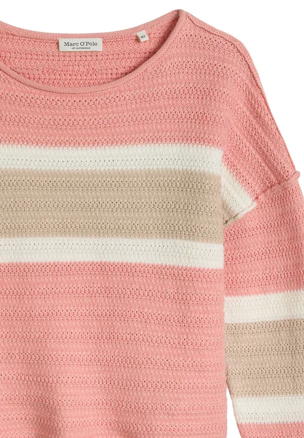 Джемпер из хлопка Teens-girls pullover im inside-out-look, красный Marc O'Polo — фото 3