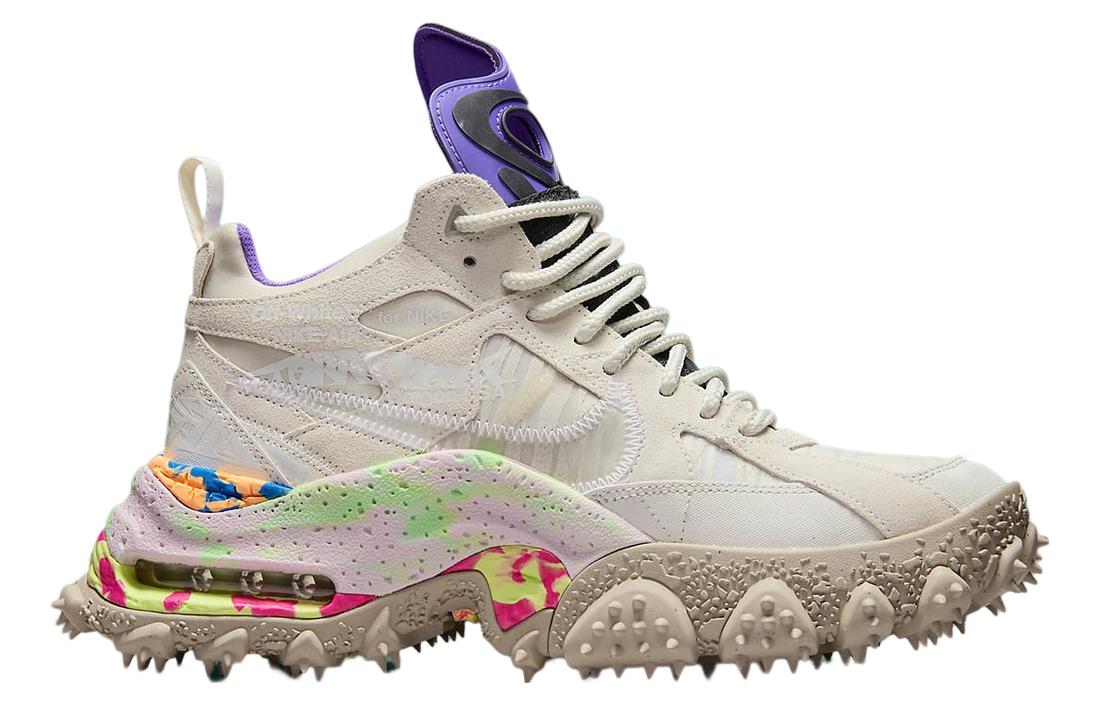 Кроссовки Nike Air Terra Forma Off-White, белый/фиолетовый — фото 2