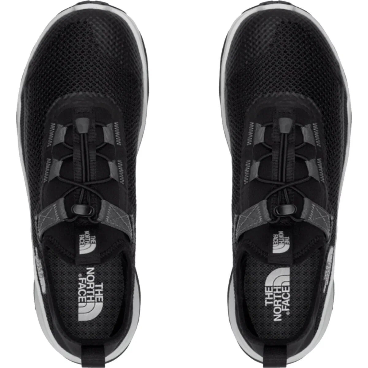 Детские кроссовки для мальчиков быстросохнущие Platte Canyon shoe The North Face, TNF Black/Anthracite Grey — фото 2