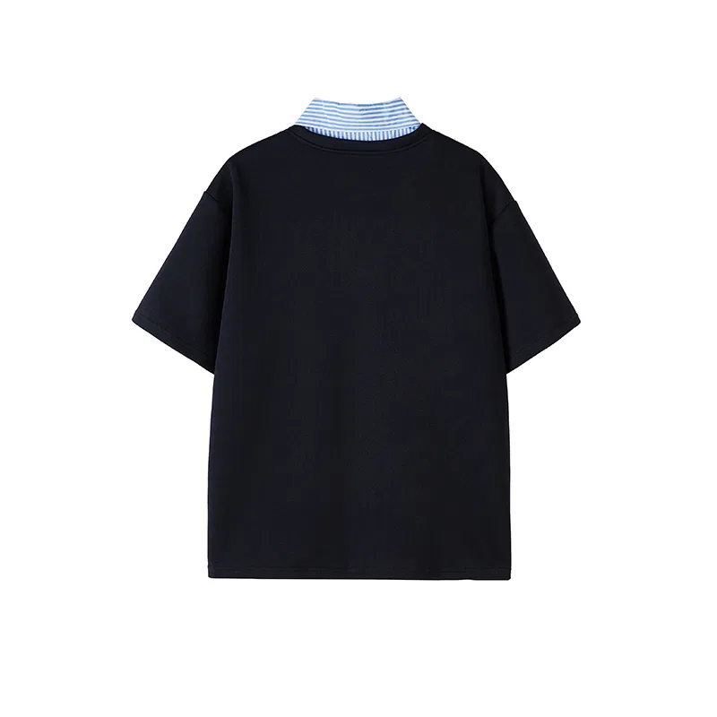 Детская рубашка с воротником и комплектом из двух предметов Mock Two Piece MostwantedLab, Gray — фото 4