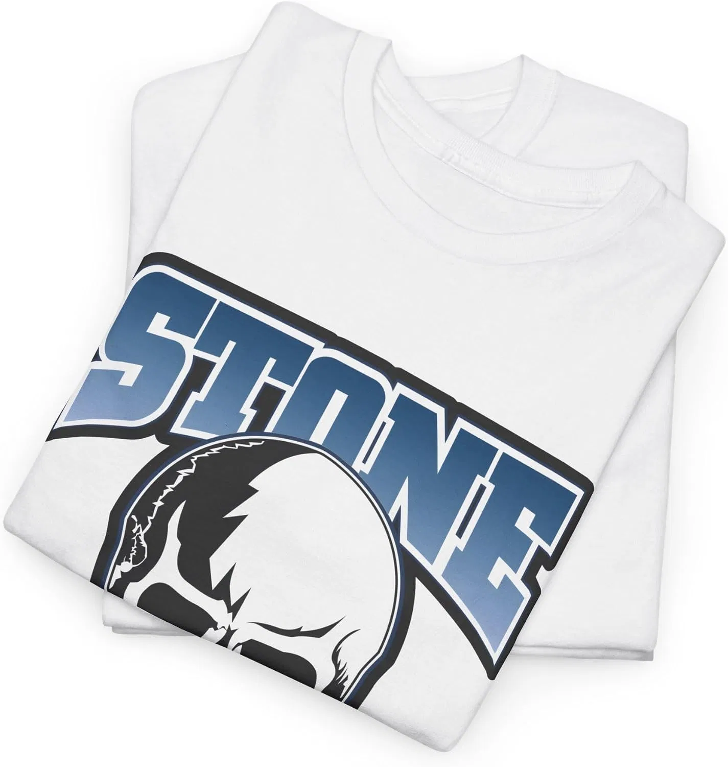 Футболка с принтом Stone Cold Steve Austin Gildan, White — фото 2