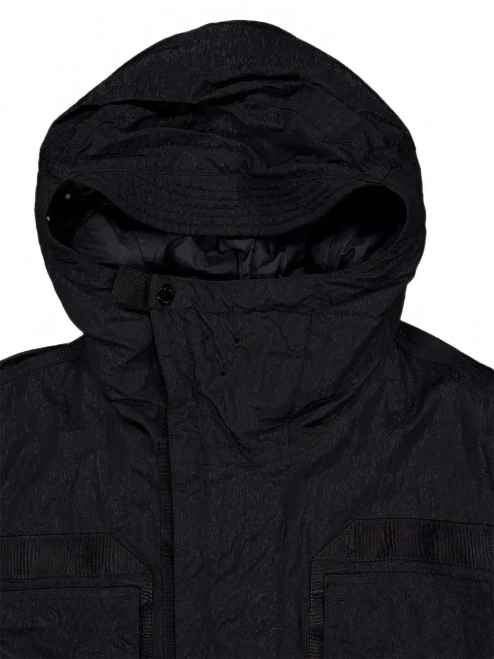 Куртка с капюшоном и с водоотталкивающей пропиткой Stone Island, черный — фото 3