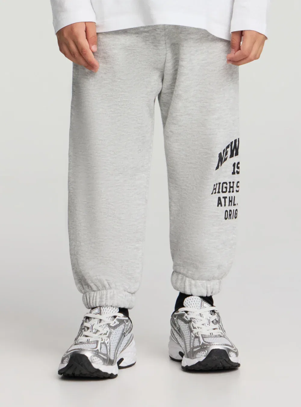 Комплект из 3 спортивных штанов Terranova, 1Xgrey, 2Xblue — фото 3