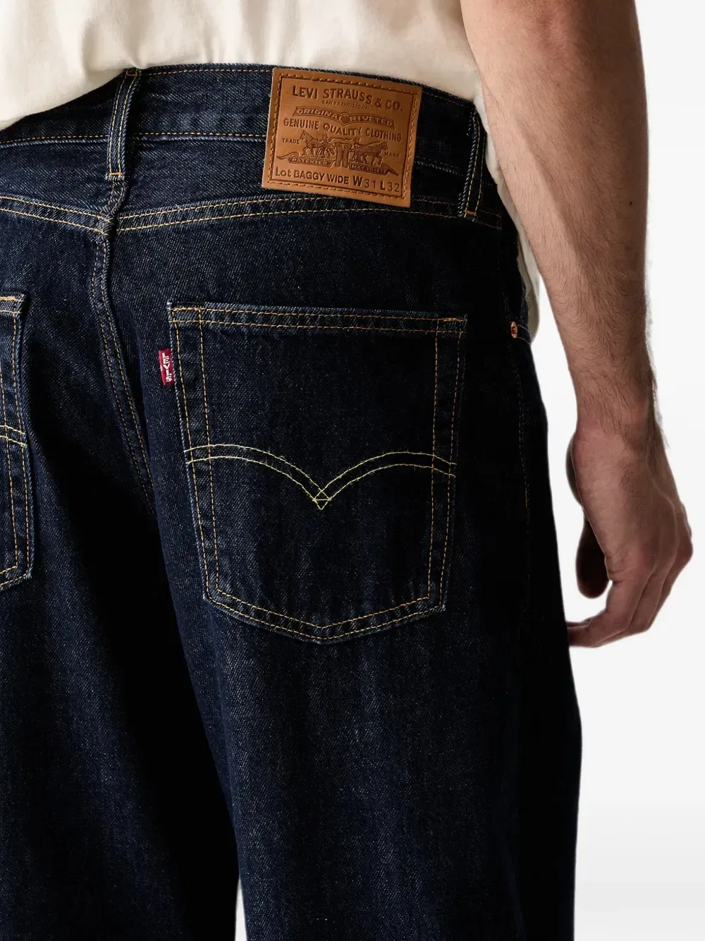 Широкие джинсы свободного кроя Levi'S, синий — фото 4