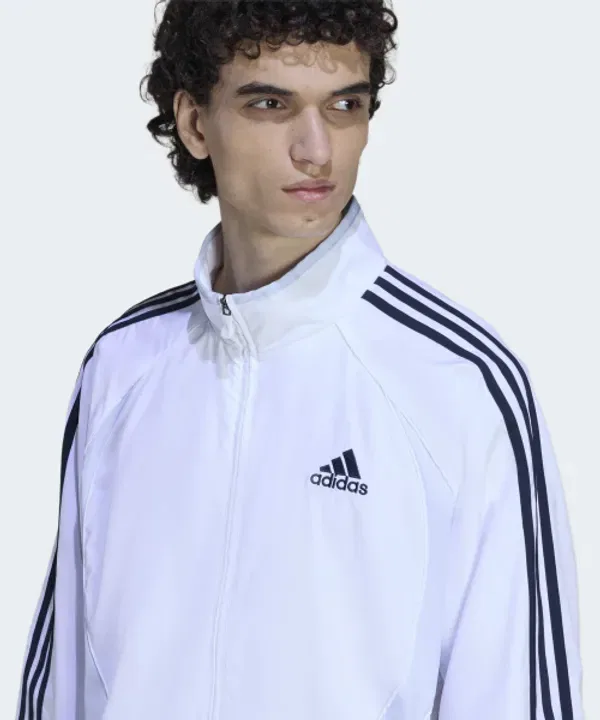 Тренировочная куртка Teamgeist Adicolor, Adidas, белый — фото 3