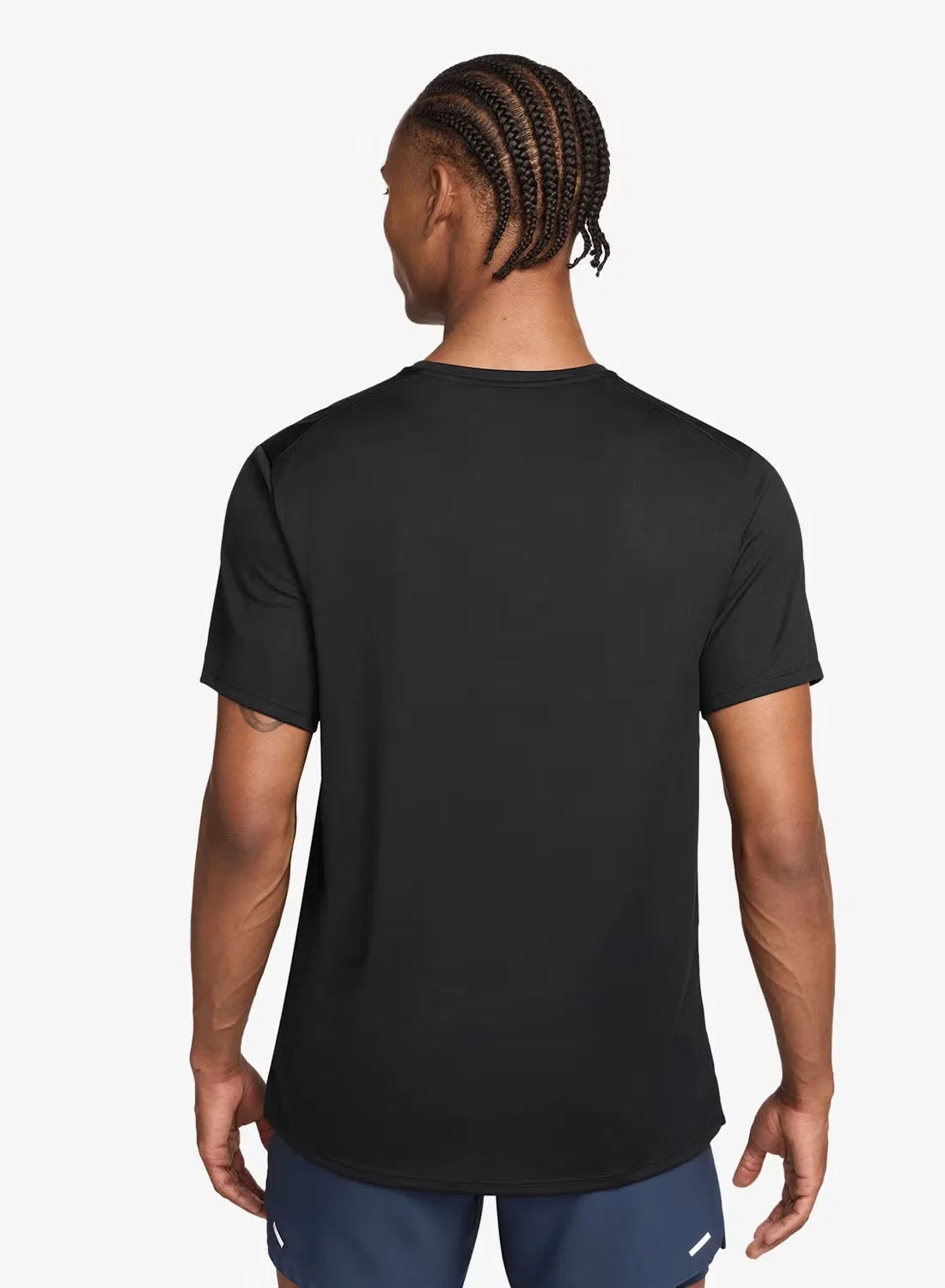 Футболка с коротким рукавом Dri-Fit uv miler run energy Nike, черный — фото 2