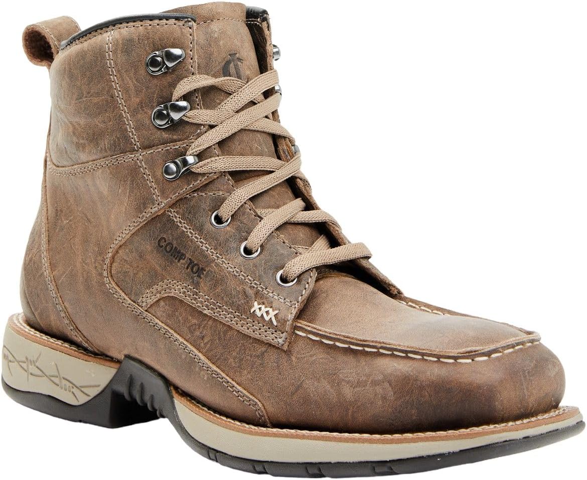 

Мужские ботинки Cody James Xero Lite с шнуровкой, размер 6.5, Bark